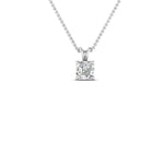 Load image into Gallery viewer, 0.25 Ctw To 1 Ctw Asscher Lab Diamond Solitaire Pendant For Women 14K Gold
