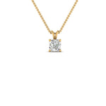 Load image into Gallery viewer, 0.25 Ctw To 1 Ctw Asscher Lab Diamond Solitaire Pendant For Women 14K Gold
