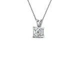 Load image into Gallery viewer, 0.25 Ctw To 1 Ctw Asscher Lab Diamond Solitaire Pendant For Women 14K Gold
