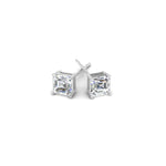 Load image into Gallery viewer, 1/2-5 Carat Asscher Cut Lab Created Diamond Stud Earring 14K Gold
