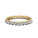 Load image into Gallery viewer, 0.50 To 5 Carat Lab Diamond Single Prong Wedding Eternity Ring
