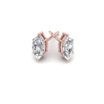 Load image into Gallery viewer, 0.50 To 5 Carat Marquise Lab Created Diamond Stud Earring 14K Gold
