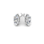 Load image into Gallery viewer, 0.50 To 5 Carat Marquise Lab Created Diamond Stud Earring 14K Gold
