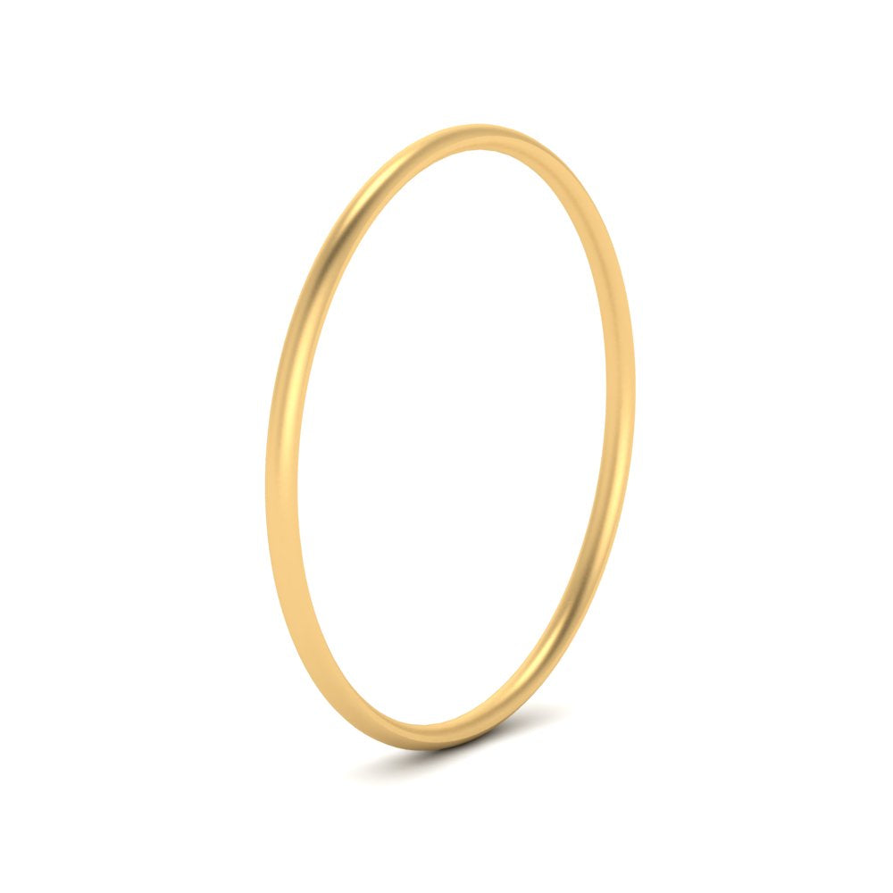 Comfort Fit Gold Wedding Band 14K Gold