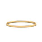 Load image into Gallery viewer, Comfort Fit Light Weight Flat Stacking Mens Band In 14K Yellow Gold | Cuts &amp; Carat
