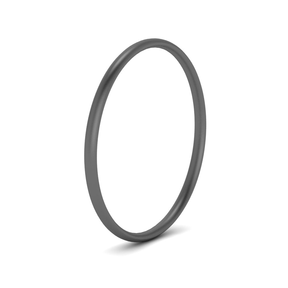 1 MM To 6 MM Comfort Fit Plain Wedding Band 14K Gold