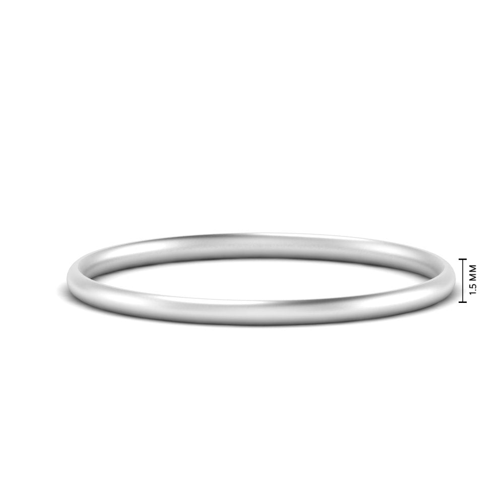 Comfort Fit Gold Wedding Band 14K Gold