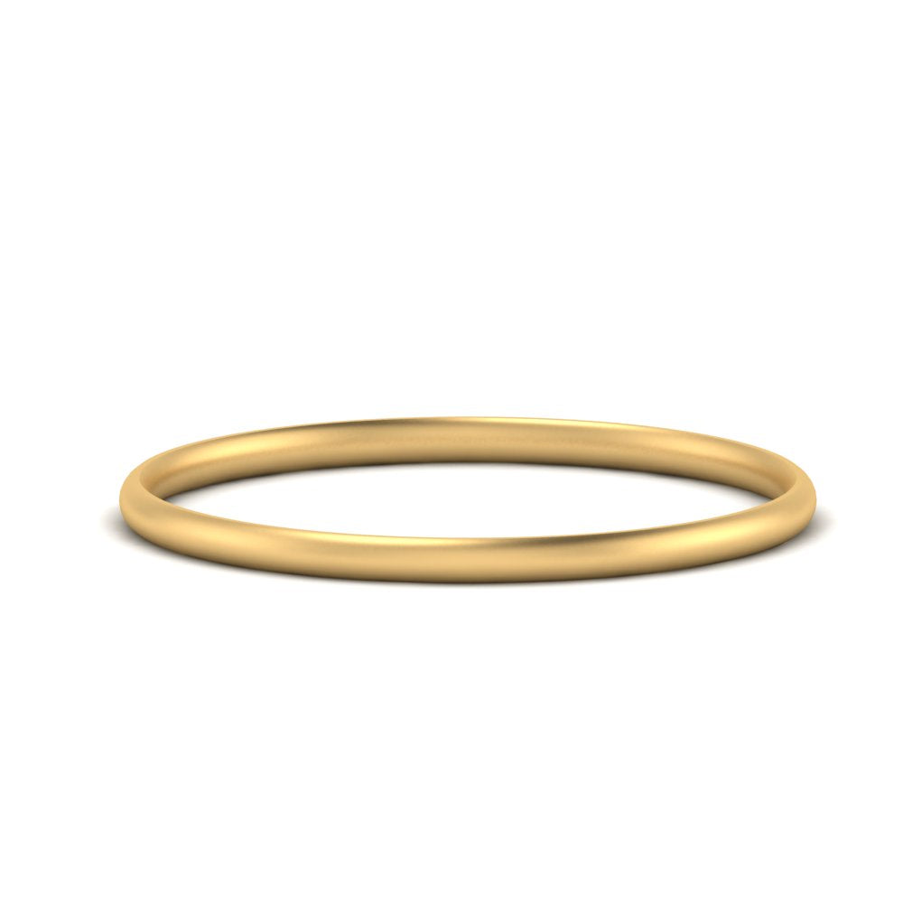 Comfort Fit Gold Wedding Band 14K Gold