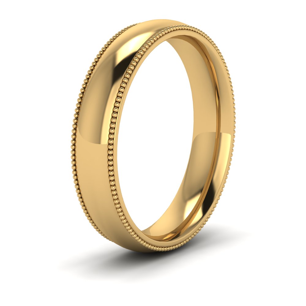 2MM To 6MM Milgrain Comfort Fit Stack Anniversary Ring 14K Gold