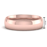 Load image into Gallery viewer, 12 MM Classic Comfort Mens Wedding Band In 14k Rose Gold | Cuts &amp; Carat
