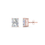 Load image into Gallery viewer, 1/2 To 4 Carat Radiant Cut Lab Created Diamond Women Stud Earring 14K Gold
