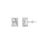 Load image into Gallery viewer, 1/2 To 4 Carat Radiant Cut Lab Created Diamond Women Stud Earring 14K Gold
