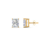 Load image into Gallery viewer, 1/2 To 4 Carat Radiant Cut Lab Created Diamond Women Stud Earring 14K Gold
