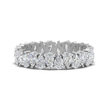 Load image into Gallery viewer, 2.50 To 5 Carat Lab Diamond Teardrop Eternity Band 14K Gold
