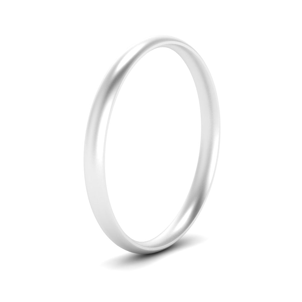 1 MM To 6 MM Comfort Fit Plain Wedding Band 14K Gold