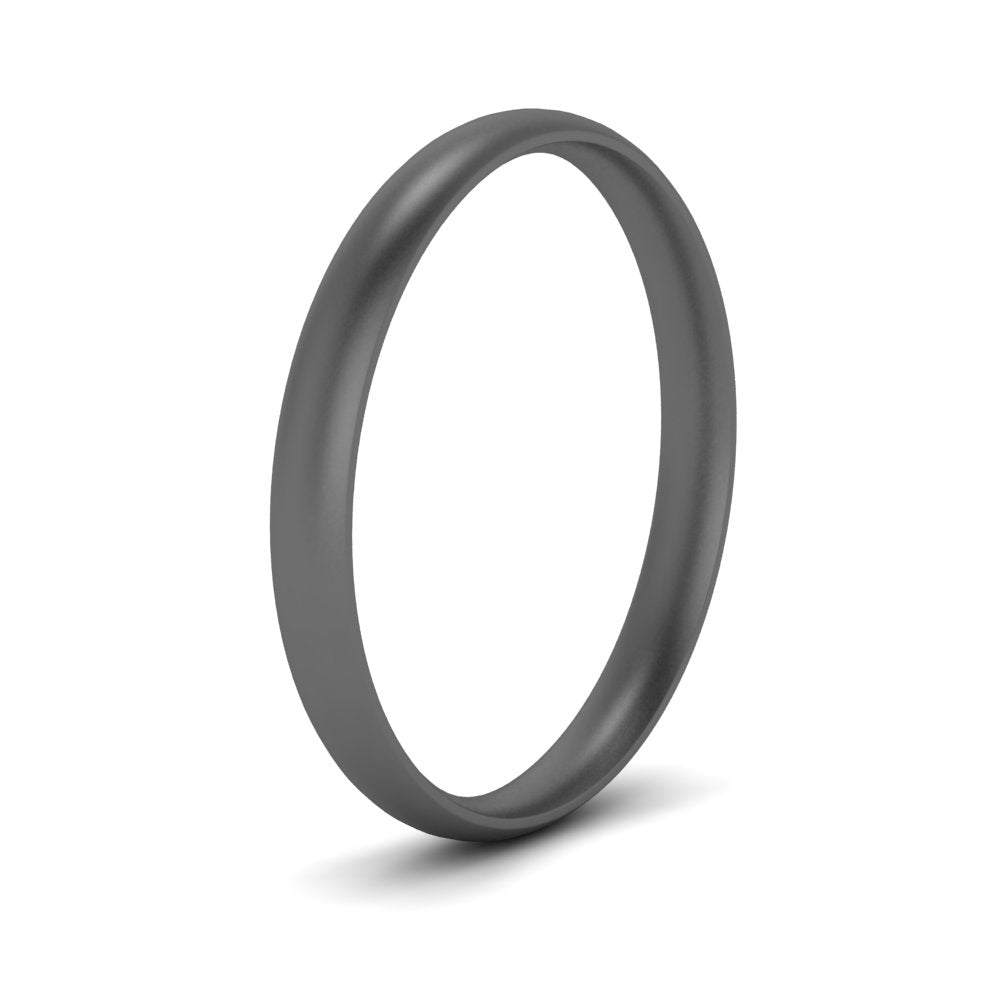 1 MM To 6 MM Comfort Fit Plain Wedding Band 14K Gold