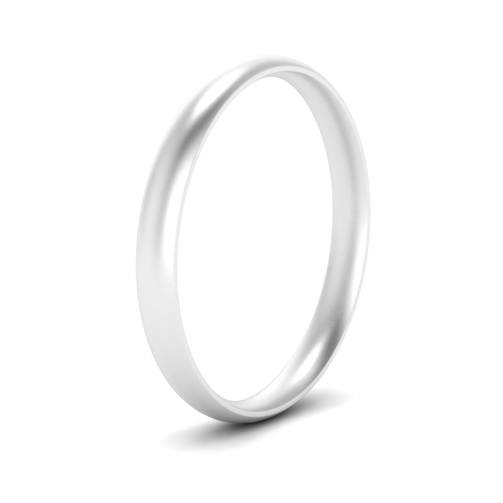 1 MM To 6 MM Comfort Fit Plain Wedding Band 14K Gold