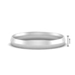 Load image into Gallery viewer, 5 MM Comfort Fit Knife Edge Stack Mens Band In 14k White Gold | Cuts &amp; Carat
