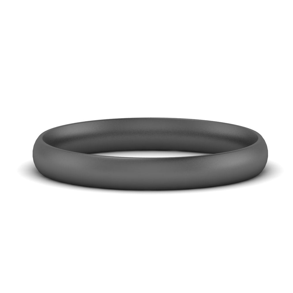 1 MM To 6 MM Comfort Fit Plain Wedding Band 14K Gold