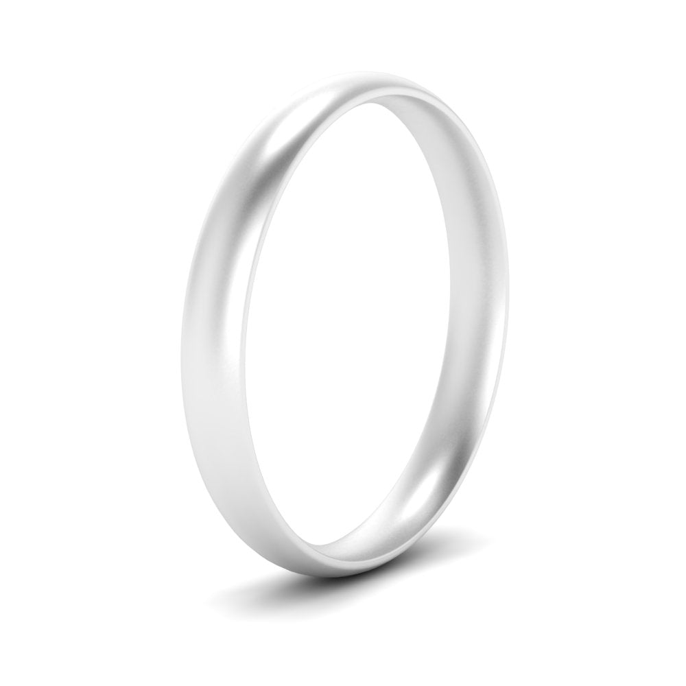 1 MM To 6 MM Comfort Fit Plain Wedding Band 14K Gold