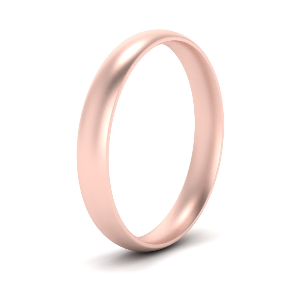 1 MM To 6 MM Comfort Fit Plain Wedding Band 14K Gold