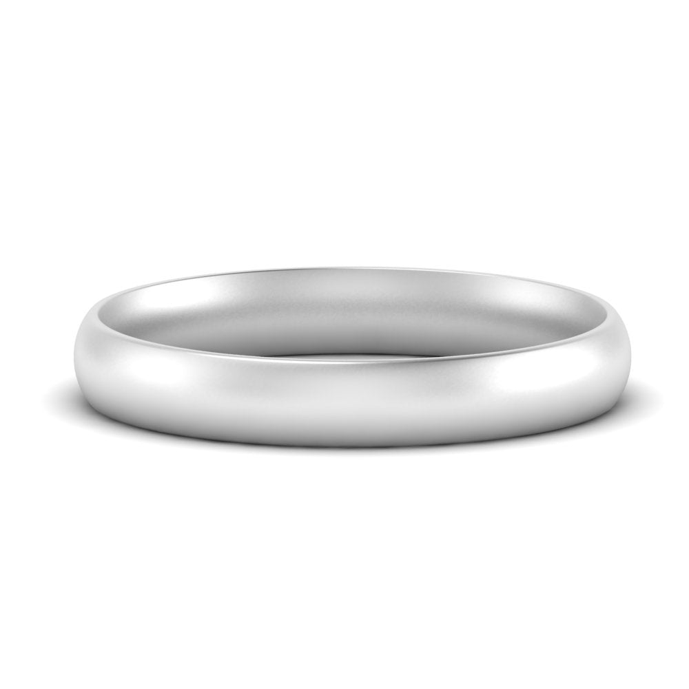 1 MM To 6 MM Comfort Fit Plain Wedding Band 14K Gold