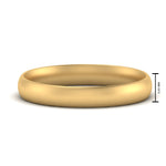 Load image into Gallery viewer, 1 MM To 6 MM Comfort Fit Plain Wedding Band 14K Gold
