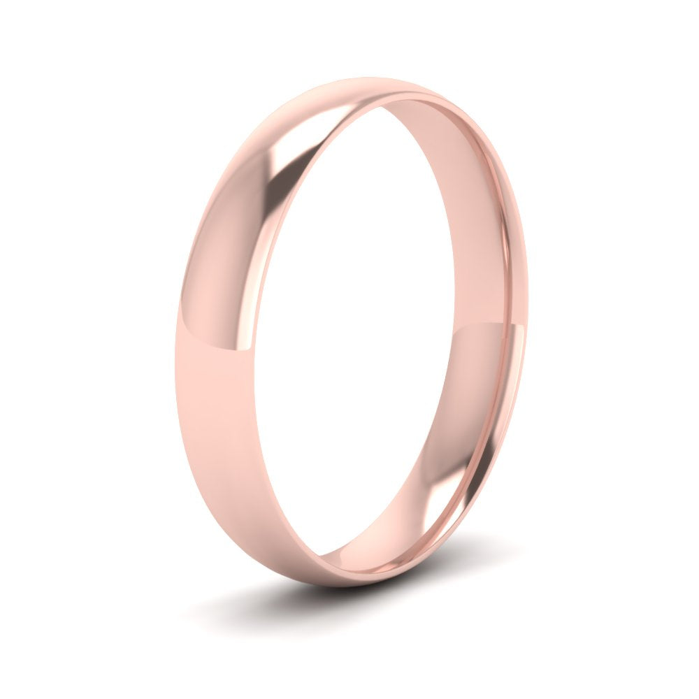 7 MM Classic Comfort Mens Wedding Band In 14k Rose Gold | Cuts & Carat