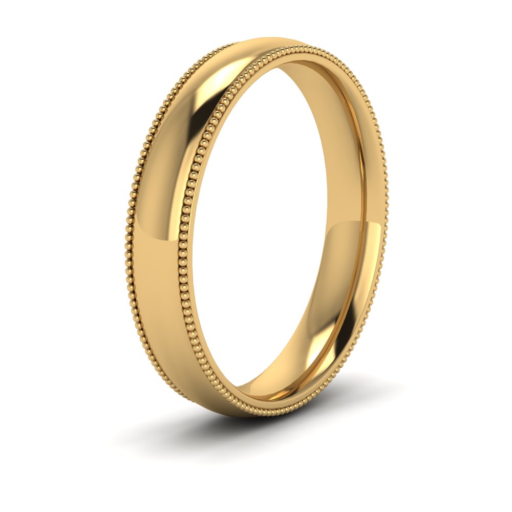 2MM To 6MM Milgrain Comfort Fit Stack Anniversary Ring 14K Gold