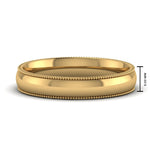 Load image into Gallery viewer, 2MM To 6MM Milgrain Comfort Fit Stack Anniversary Ring 14K Gold
