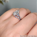 Load image into Gallery viewer, 1.51 Ct. Marquise Cut Lab Diamond Celtic Love Knot Bridal Set 14K Gold
