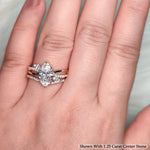 Load image into Gallery viewer, 1.70 Ct. Classic Vintage Marquise Lab Diamond Wedding Set 14K Gold
