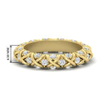 Load image into Gallery viewer, XOXO Eternity 1.17 Ct. Diamond Wedding Band 14K Gold
