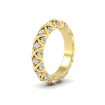 Load image into Gallery viewer, XOXO Eternity 1.17 Ct. Diamond Wedding Band 14K Gold
