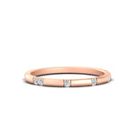 Load image into Gallery viewer, Dainty Minimal 0.16 Ct. Lab Diamond Classic Wedding Band 14K Gold
