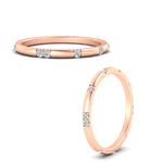 Load image into Gallery viewer, Dainty Minimal 0.16 Ct. Lab Diamond Classic Wedding Band 14K Gold
