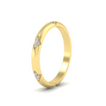 Load image into Gallery viewer, Sparkling 0.14 Ct. Round Diamond Elegant Wedding Ring 14K Gold
