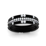 Load image into Gallery viewer, 0.69 Ct. Trio of Round Diamond Stackable Band 14K Gold
