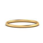 Load image into Gallery viewer, 1 MM To 6 MM Comfort Fit Plain Wedding Band 14K Gold
