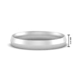 Load image into Gallery viewer, 6 MM Comfort Fit Knife Edge Stack Mens Band In 14k White Gold | Cuts &amp; Carat
