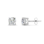 Load image into Gallery viewer, 0.50 To 5 Carat Cushion Cut Lab Created Diamond Stud Earring 14K Gold
