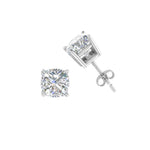 Load image into Gallery viewer, 0.50 To 5 Carat Cushion Cut Lab Created Diamond Stud Earring 14K Gold
