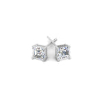 Load image into Gallery viewer, 1/2-5 Carat Asscher Cut Lab Created Diamond Stud Earring 14K Gold
