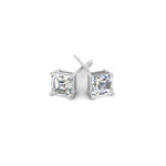 Load image into Gallery viewer, 1/2-5 Carat Asscher Cut Lab Created Diamond Stud Earring 14K Gold
