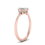 Load image into Gallery viewer, Lab diamond Petite Engagement Rings 14K Gold
