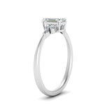 Load image into Gallery viewer, Lab diamond Petite Engagement Rings 14K Gold
