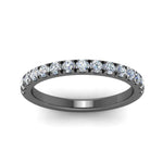 Load image into Gallery viewer, Half Eternity Scalloped Lab Diamond Ring 14K Gold
