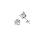 Load image into Gallery viewer, 0.50 To 5 Carat Cushion Cut Lab Created Diamond Stud Earring 14K Gold
