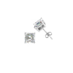 Load image into Gallery viewer, 1/2-5 Carat Asscher Cut Lab Created Diamond Stud Earring 14K Gold
