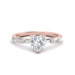 Load image into Gallery viewer, Lab Grown Heart Cut Diamond Halo Engagement Rings 14K Yellow Gold
